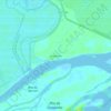Penedinho topographic map, elevation, terrain