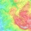 Poggiolino topographic map, elevation, terrain