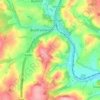 Bigadon topographic map, elevation, terrain