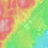 Lockhyttan topographic map, elevation, terrain
