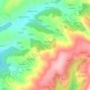 Castro de Abaixo topographic map, elevation, terrain