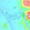Puerto López topographic map, elevation, terrain