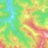 Roccaberardi topographic map, elevation, terrain