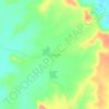 Hemagiri topographic map, elevation, terrain