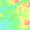 Temiang topographic map, elevation, terrain
