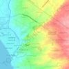 Pook topographic map, elevation, terrain