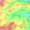 Münchhausen topographic map, elevation, terrain