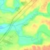Panguilemito Sur topographic map, elevation, terrain