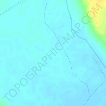 Litoral topographic map, elevation, terrain