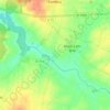 Les Arches topographic map, elevation, terrain