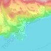 Magna Bay topographic map, elevation, terrain