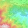 Cotorinho topographic map, elevation, terrain