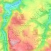 Großröhrsdorf topographic map, elevation, terrain