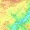 Issendorf topographic map, elevation, terrain