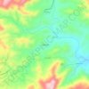 La Alameda topographic map, elevation, terrain