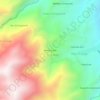 Merry Creek topographic map, elevation, terrain