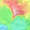 Camaldoli topographic map, elevation, terrain