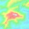 Mount Agsubay topographic map, elevation, terrain