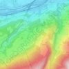 Gschwendt topographic map, elevation, terrain