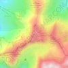 Le Foué topographic map, elevation, terrain