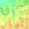 Burt topographic map, elevation, terrain