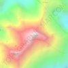 Pico Humboldt topographic map, elevation, terrain