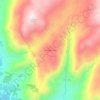 Pinhal do Douro topographic map, elevation, terrain