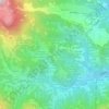 Ulbe topographic map, elevation, terrain