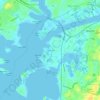 Gray Gables topographic map, elevation, terrain