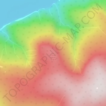 Indian Head topographic map, elevation, terrain