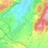Ternin topographic map, elevation, terrain
