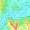Calardos topographic map, elevation, terrain