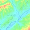 Fort Blackmore topographic map, elevation, terrain