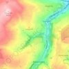 Mill Bank topographic map, elevation, terrain