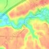 Waite Hill topographic map, elevation, terrain