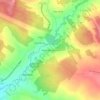 Fazenda Santana topographic map, elevation, terrain