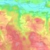 Grand Christo topographic map, elevation, terrain