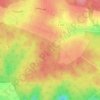 Feldhülbe topographic map, elevation, terrain