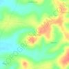 Kyasampanga topographic map, elevation, terrain