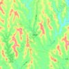 Liangan topographic map, elevation, terrain