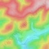 Zwergberg topographic map, elevation, terrain