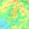 Taman Botanikal Melaka topographic map, elevation, terrain
