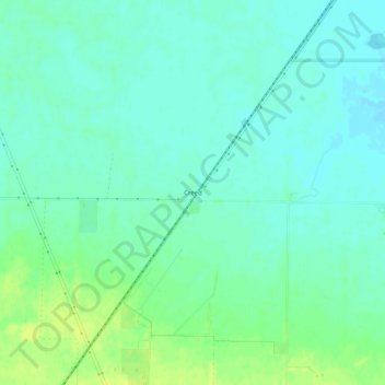 Creed topographic map, elevation, terrain