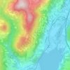 Cimo topographic map, elevation, terrain