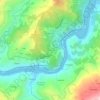 Vale Moreira topographic map, elevation, terrain