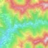 Carsassina topographic map, elevation, terrain