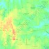 Sherwood Forest topographic map, elevation, terrain
