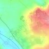 Weydale topographic map, elevation, terrain