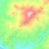 La Meseta topographic map, elevation, terrain