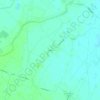 Filetto topographic map, elevation, terrain